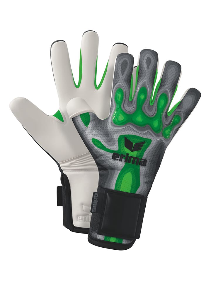 Torwarthandschuhe "Flex-Ray Match Eco" in Grün/ Grau/ Weiß
