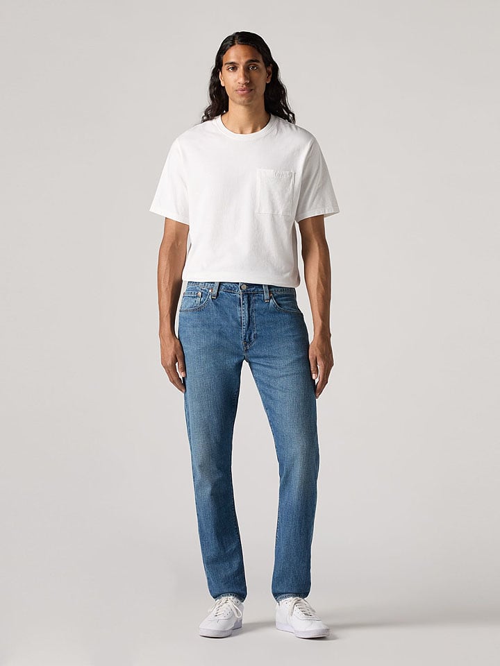 Dżinsy "512" - Slim fit - w kolorze niebieskim