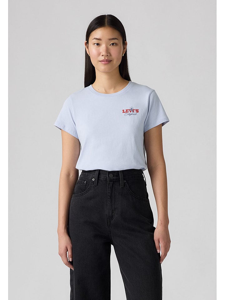 Shirt in Hellblau