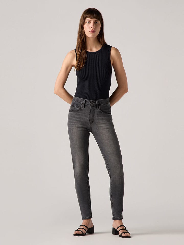 Spijkerbroek "721" - skinny fit - antraciet