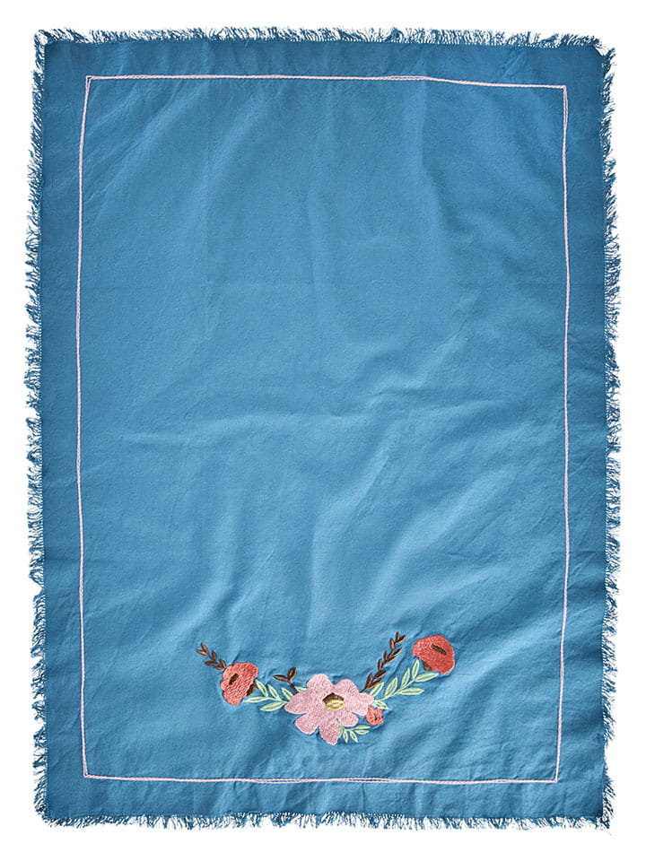 Geschirrtuch in Blau - (L)70 x (B)50 cm