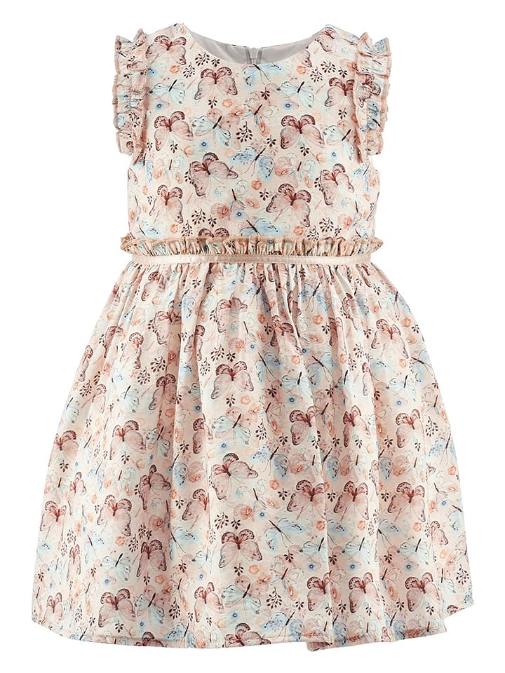Kleid in Beige