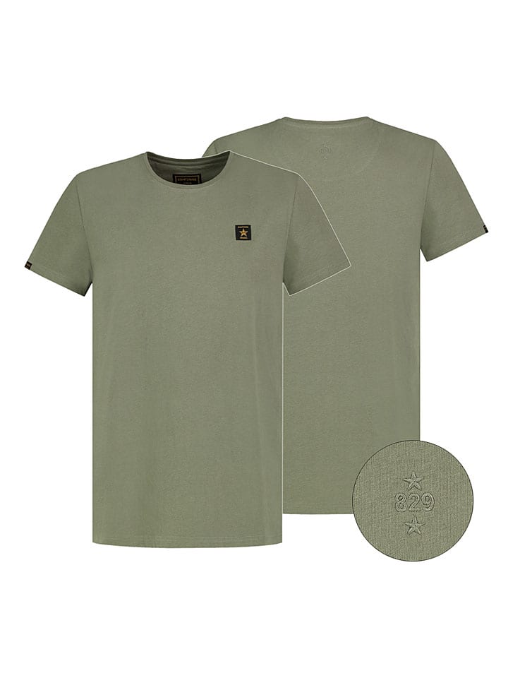 Koszulka w kolorze khaki