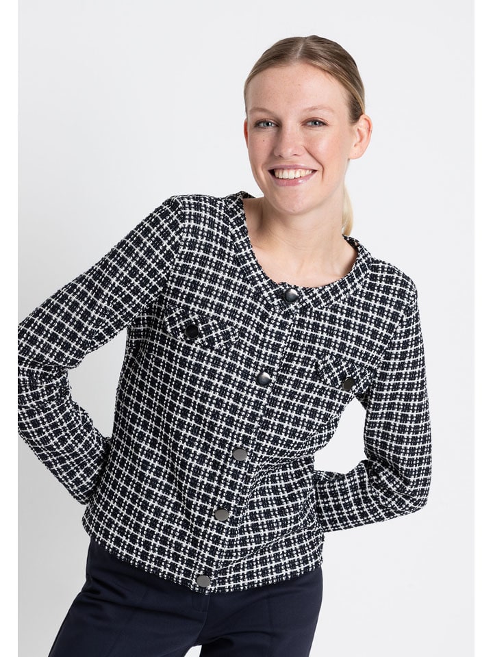 Blazer zwart/wit