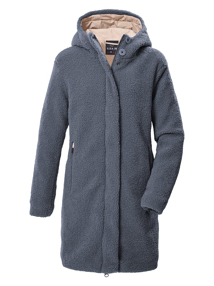 Fleece-Parka "GW 95" in Blau