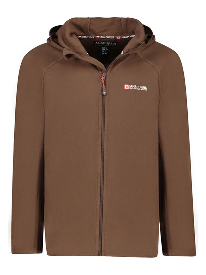 Fleece jas "Tugoodana" bruin