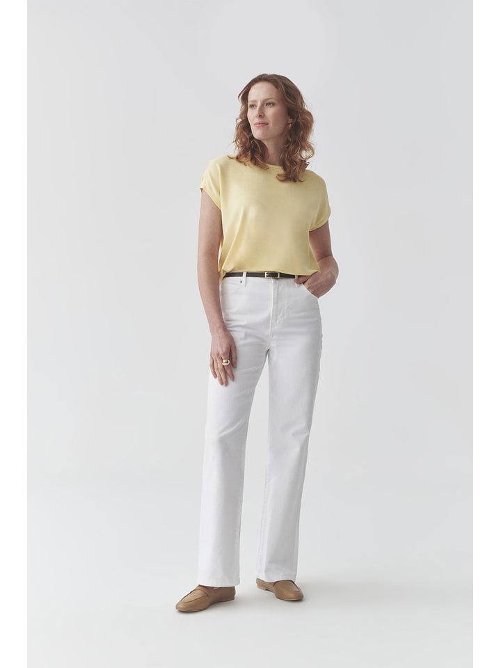 Dżinsy - Comfort fit - w kolorze białym