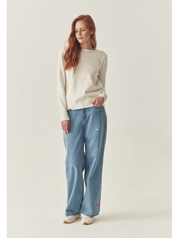 Sweter "Fifer" w kolorze kremowym