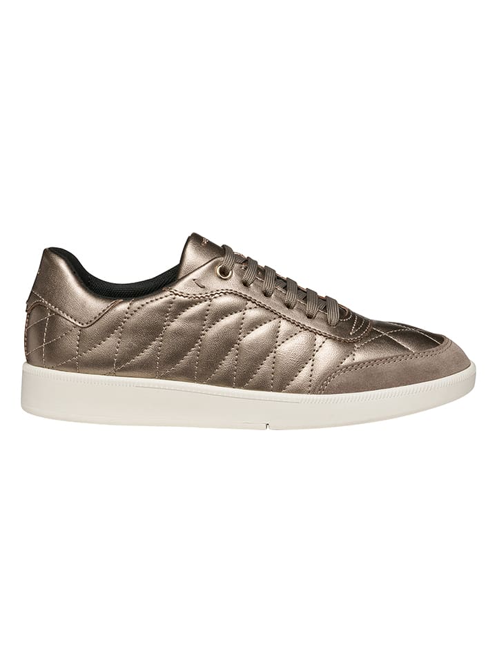 Sneakersy "Meleda" w kolorze złotym