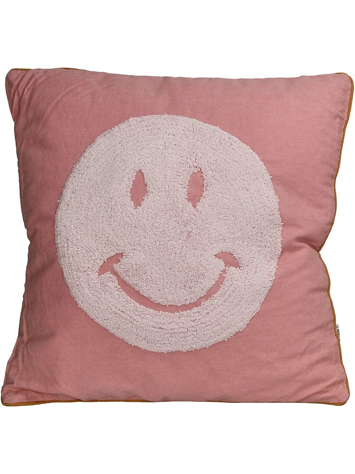 Kissen in Rosa - (L)45 x (B)45 cm