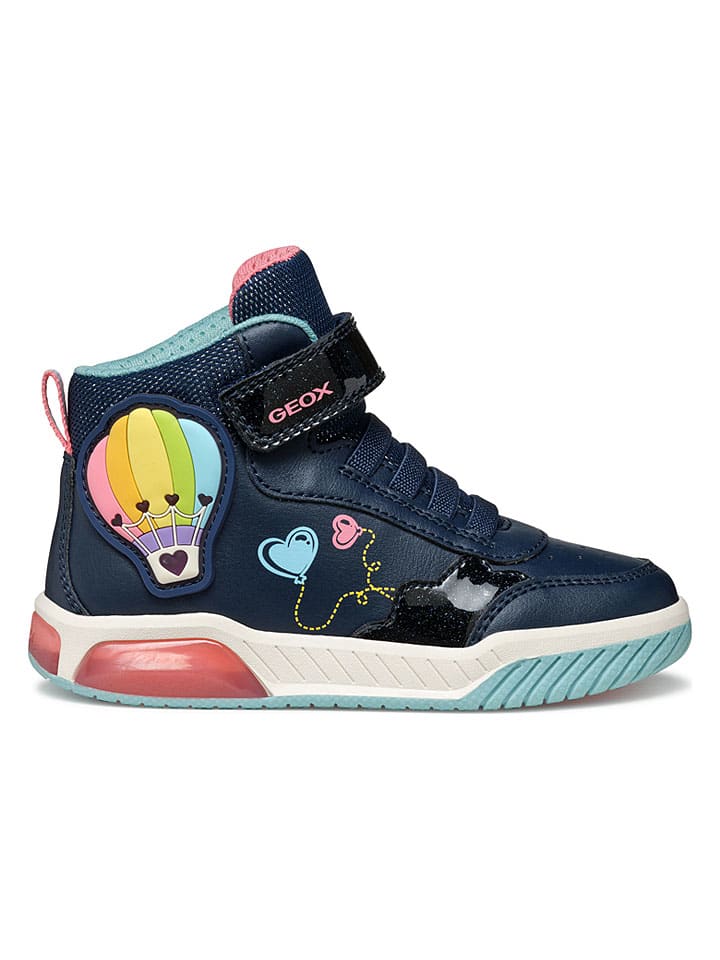 Sneakersy "Inek" w kolorze granatowym