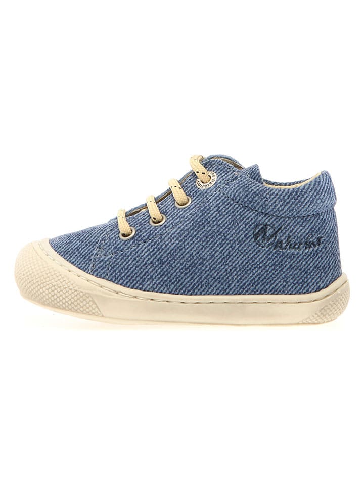 Leder-Lauflernschuhe "Cocoon" in Blau