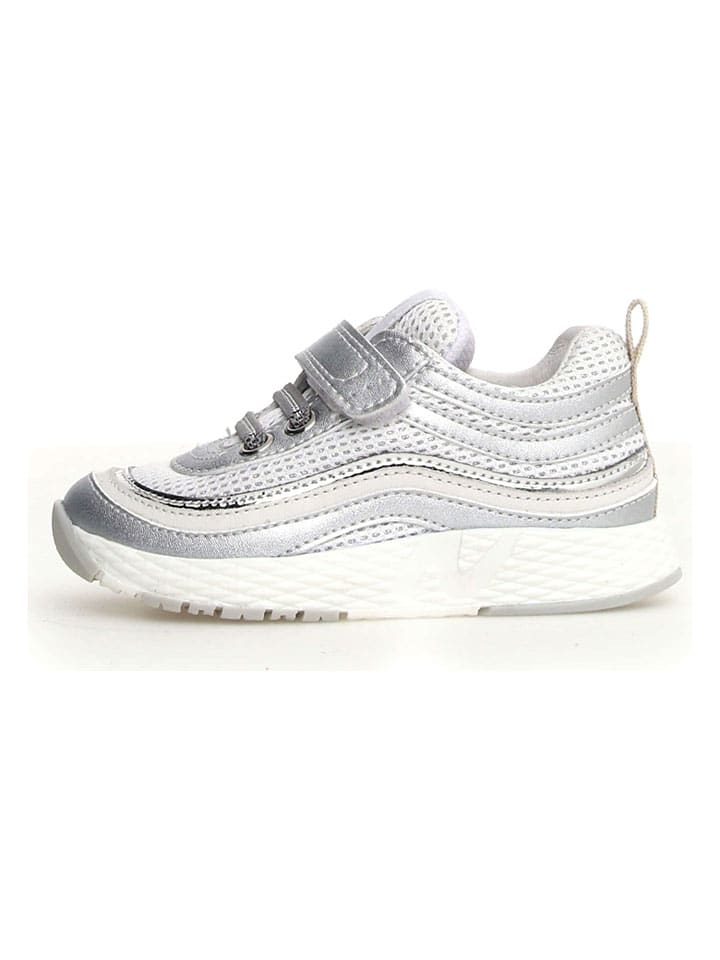 Sneakersy "Miska" w kolorze srebrnym