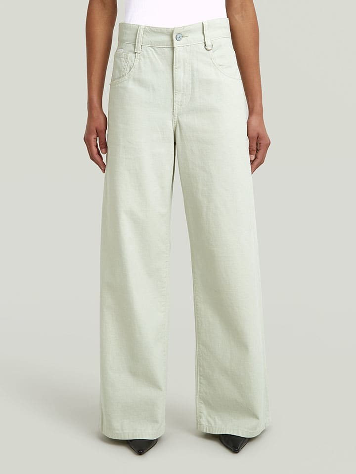Jeans - Comfort fit - in Hellgrün