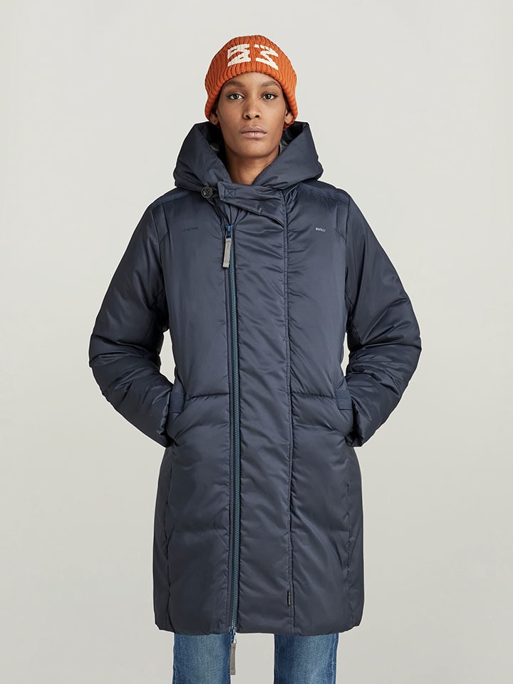 Parka in Dunkelblau