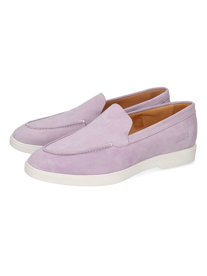 Leren mocassins "Filippa 1" paars