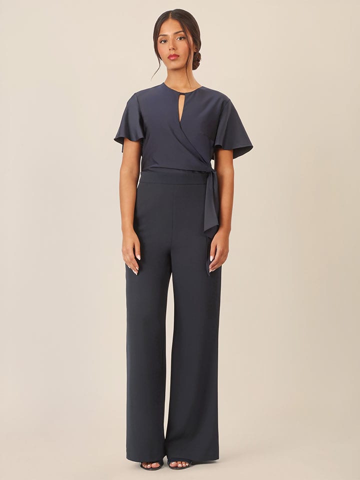 Jumpsuit donkerblauw
