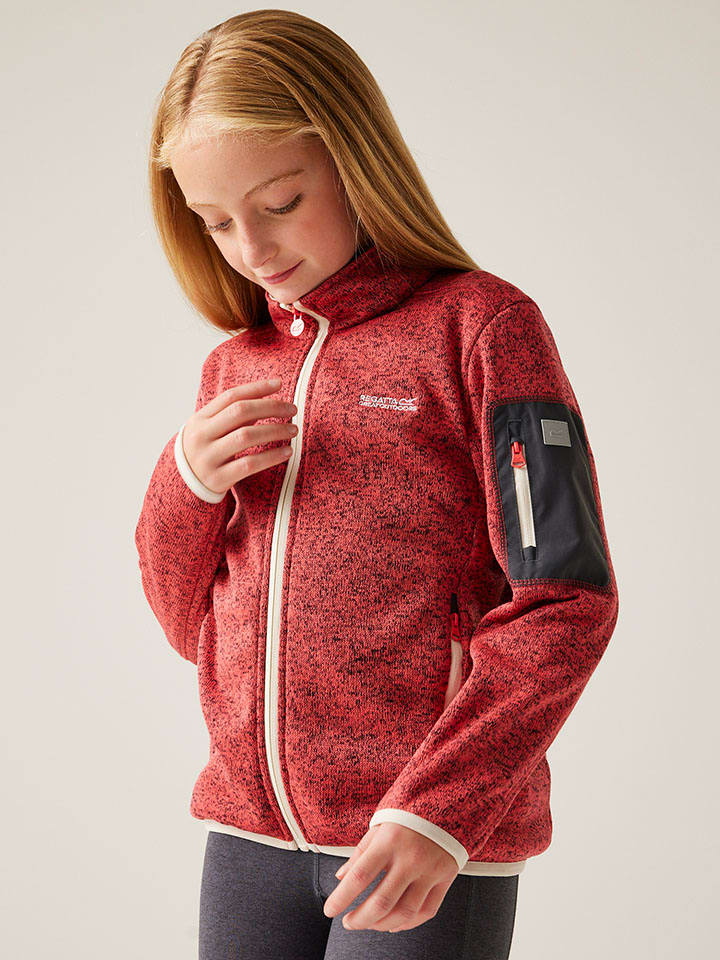 Fleecejacke "Newhill" in Rot