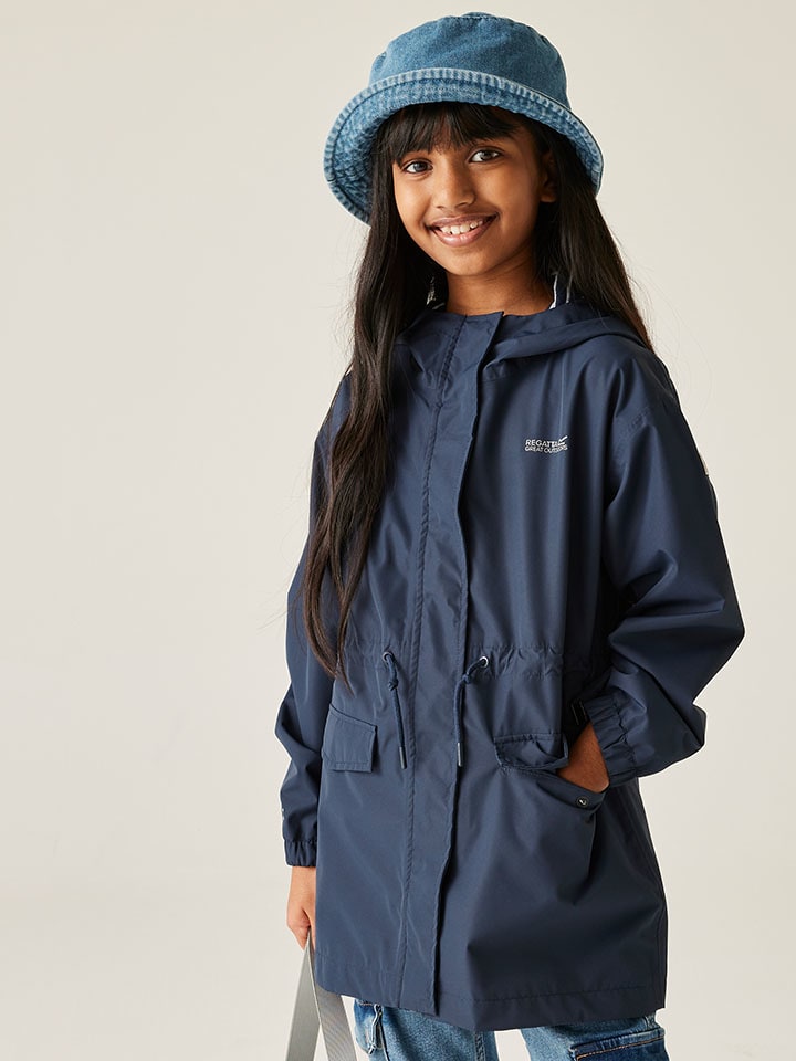 Regenjas "Ballina" donkerblauw