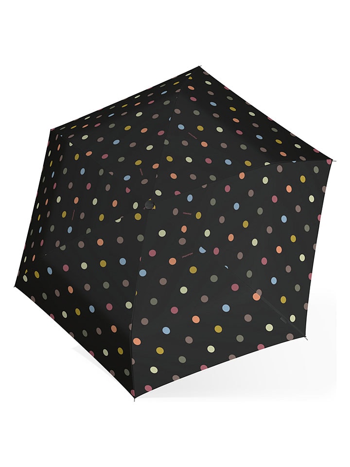 Parasol w kolorze czarnym ze wzorem