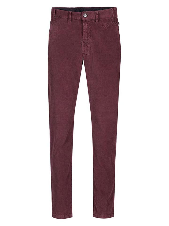 Cordhose "Iver" in Bordeaux