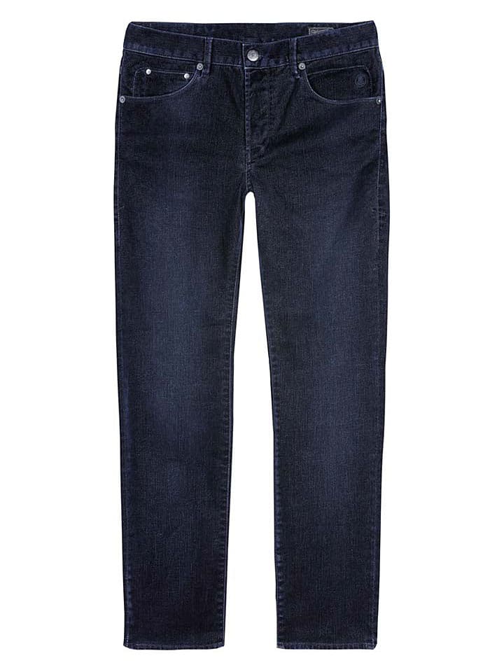 Dżinsy "Tyler" - Tapered fit - w kolorze granatowym