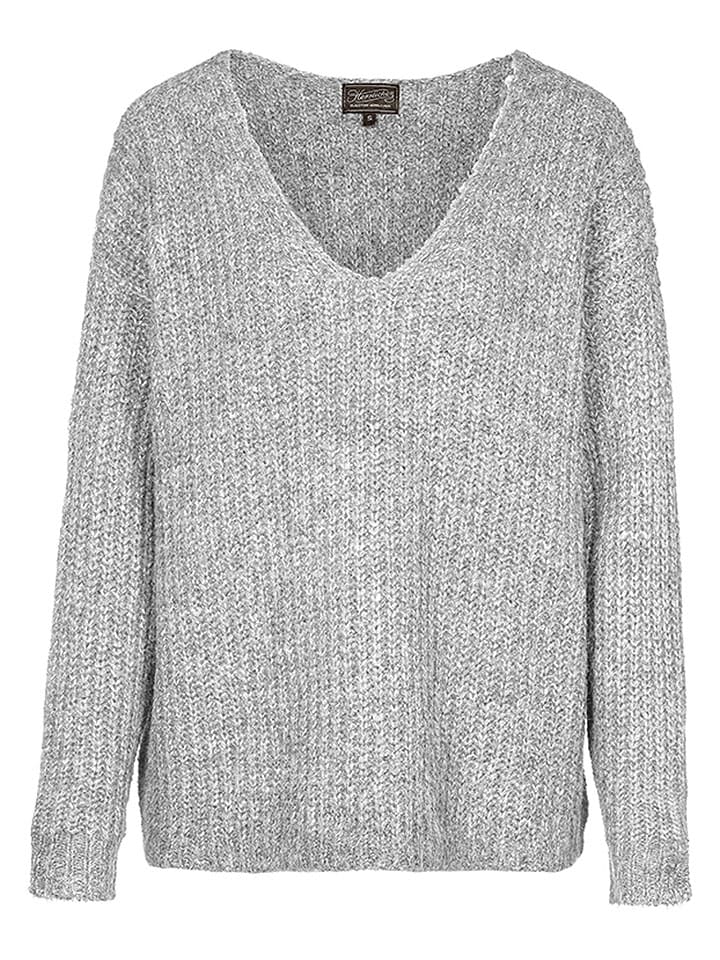 Sweter "Lini" w kolorze szarym