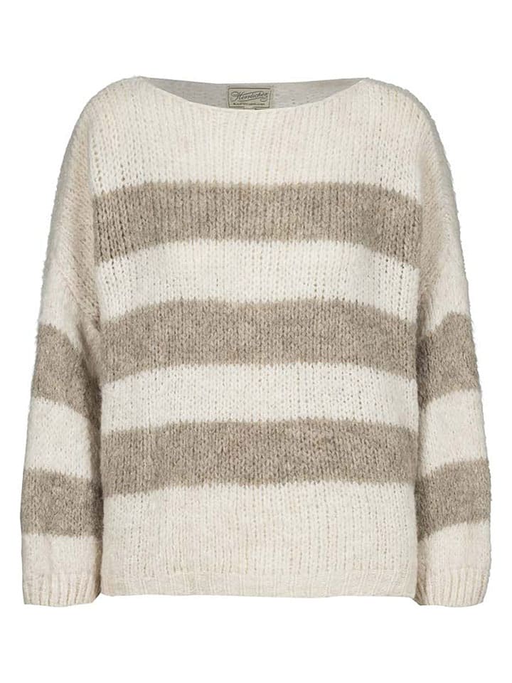 Sweter "Leena" w kolorze kremowym
