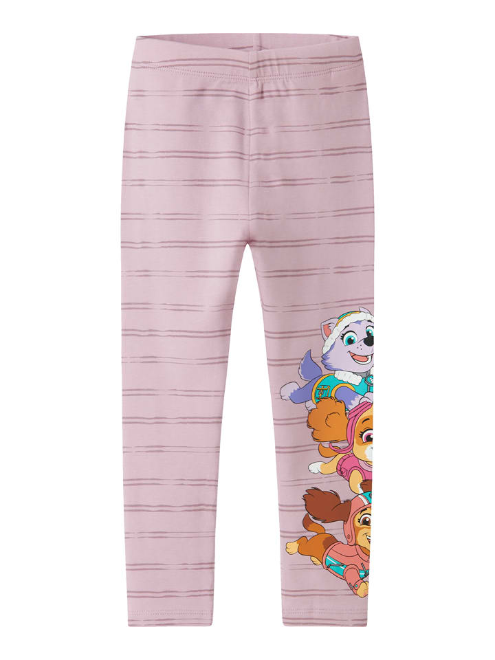 Legginsy "Jannet" w kolorze jasnoróżowym