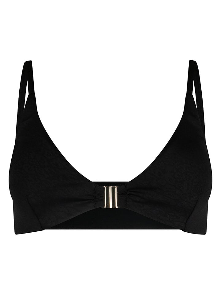 Biustonosz bikini w kolorze czarnym