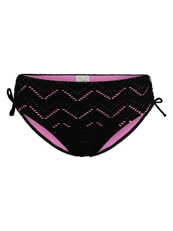 Figi bikini w kolorze czarno-różowym