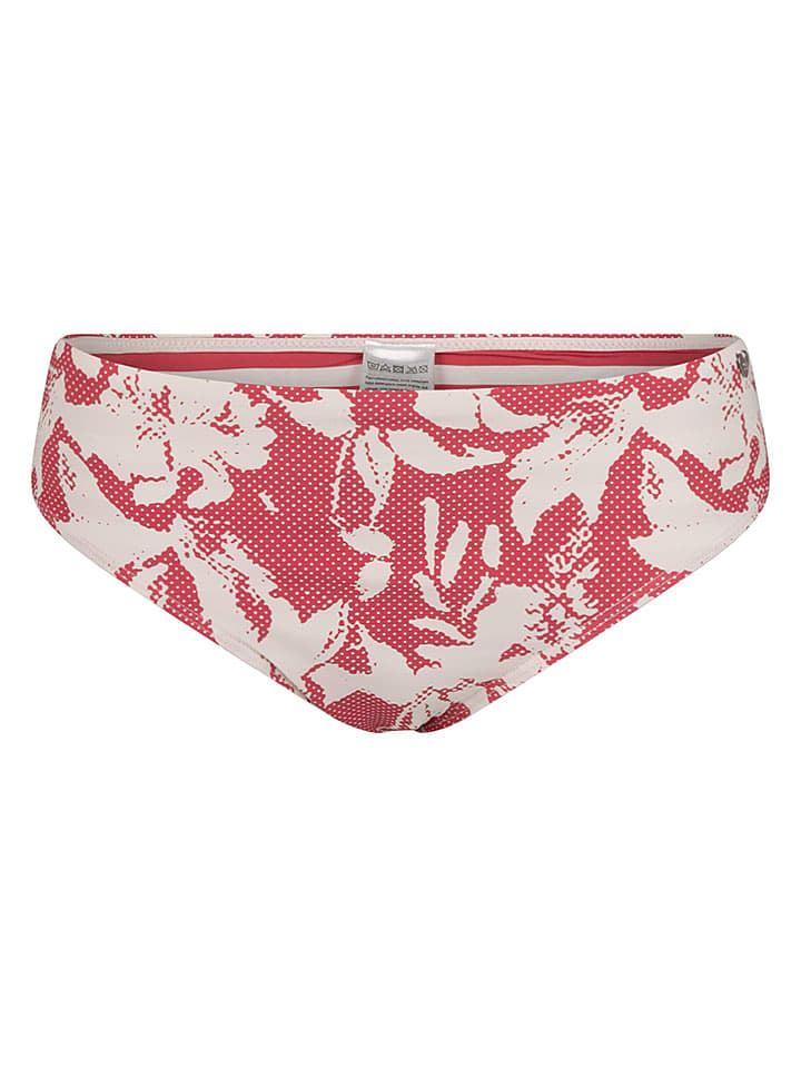 Bikinislip crème/rood