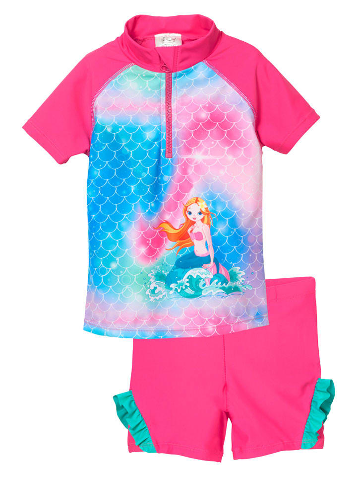 2-delige zwemoutfit roze