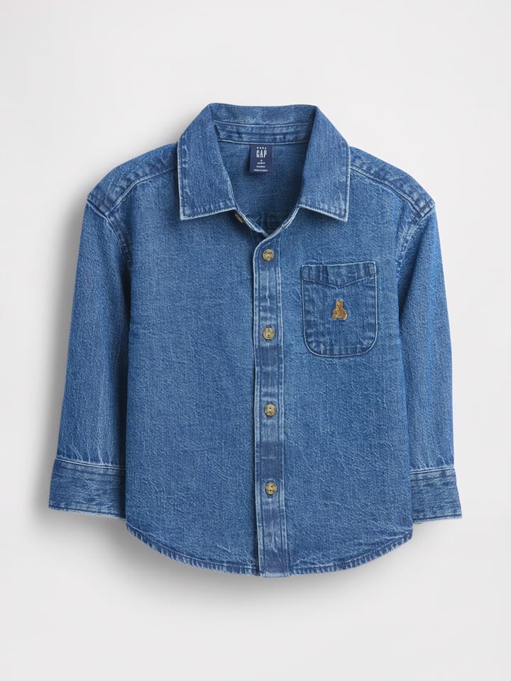 Jeanshemd in Blau