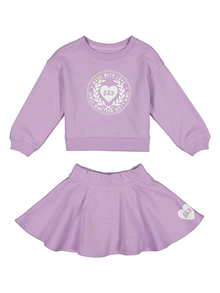 2tlg. Outfit in Lila