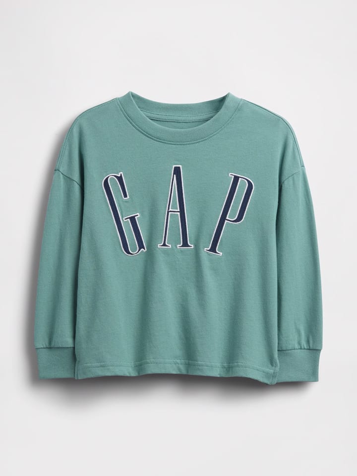 Longsleeve in Türkis