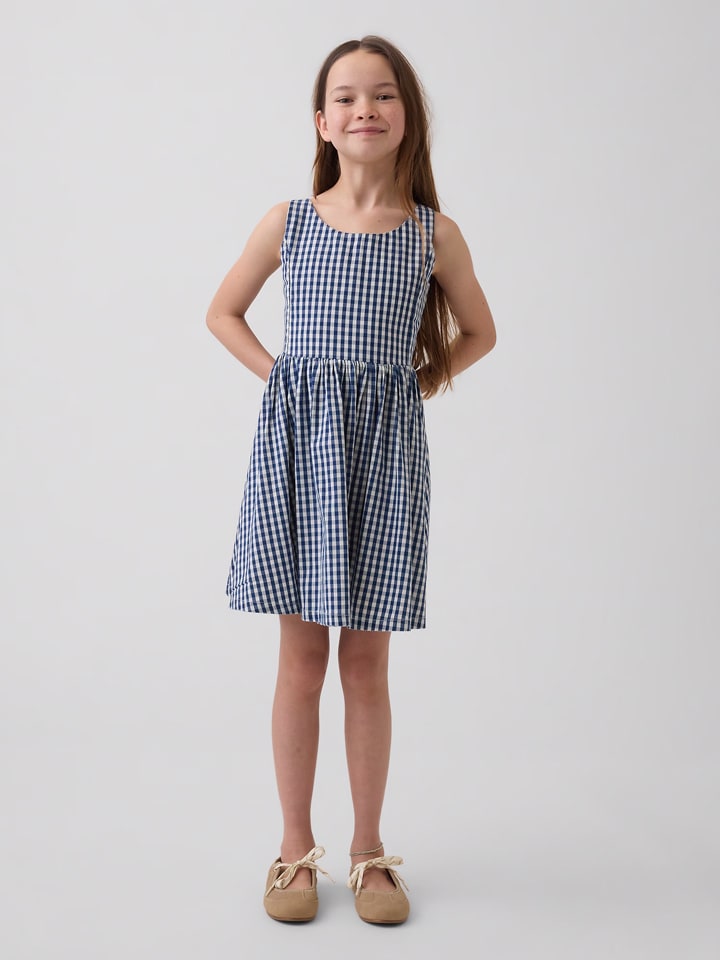 Kleid in Dunkelblau