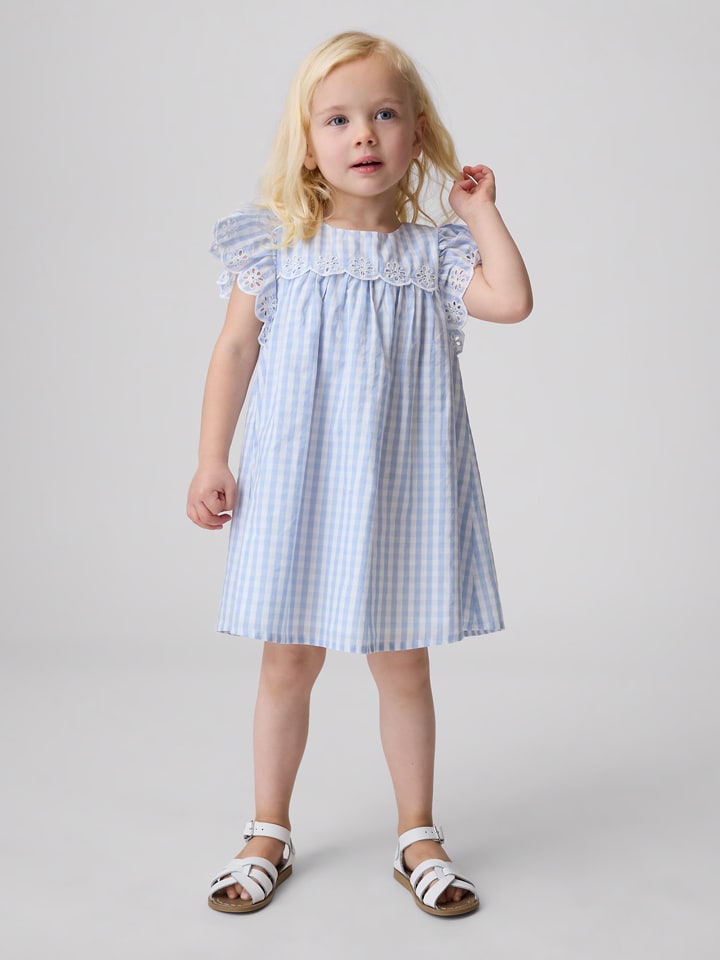 Kleid in Hellblau