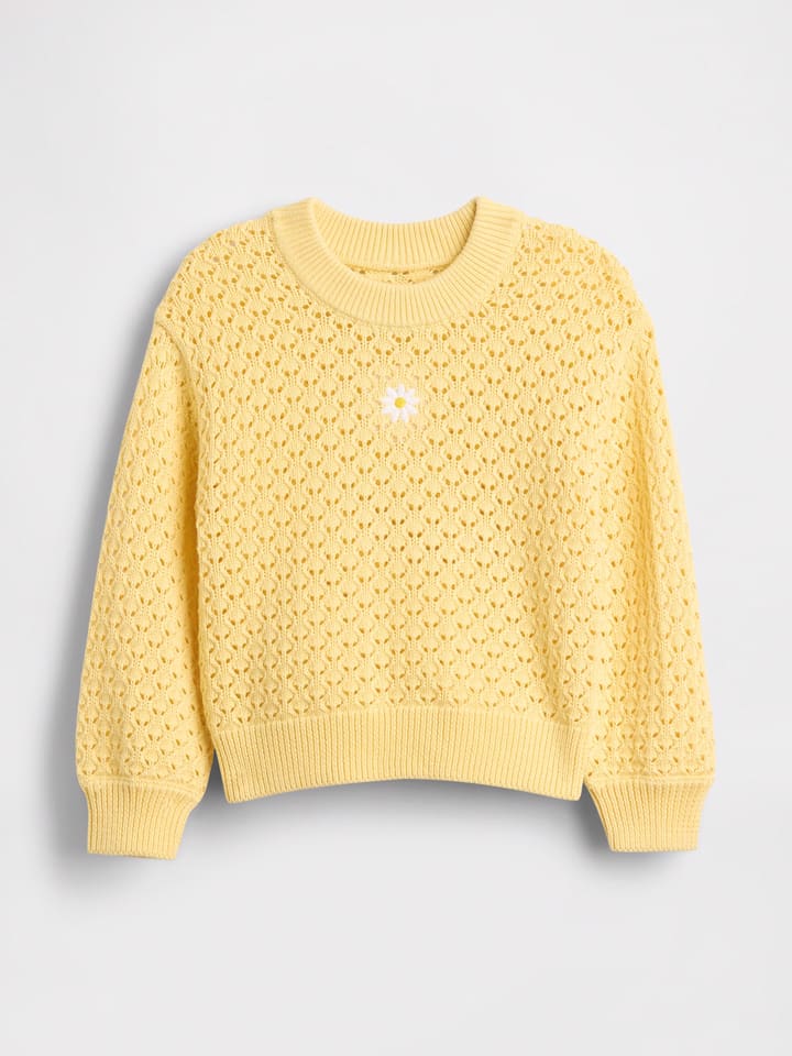 Pullover in Gelb