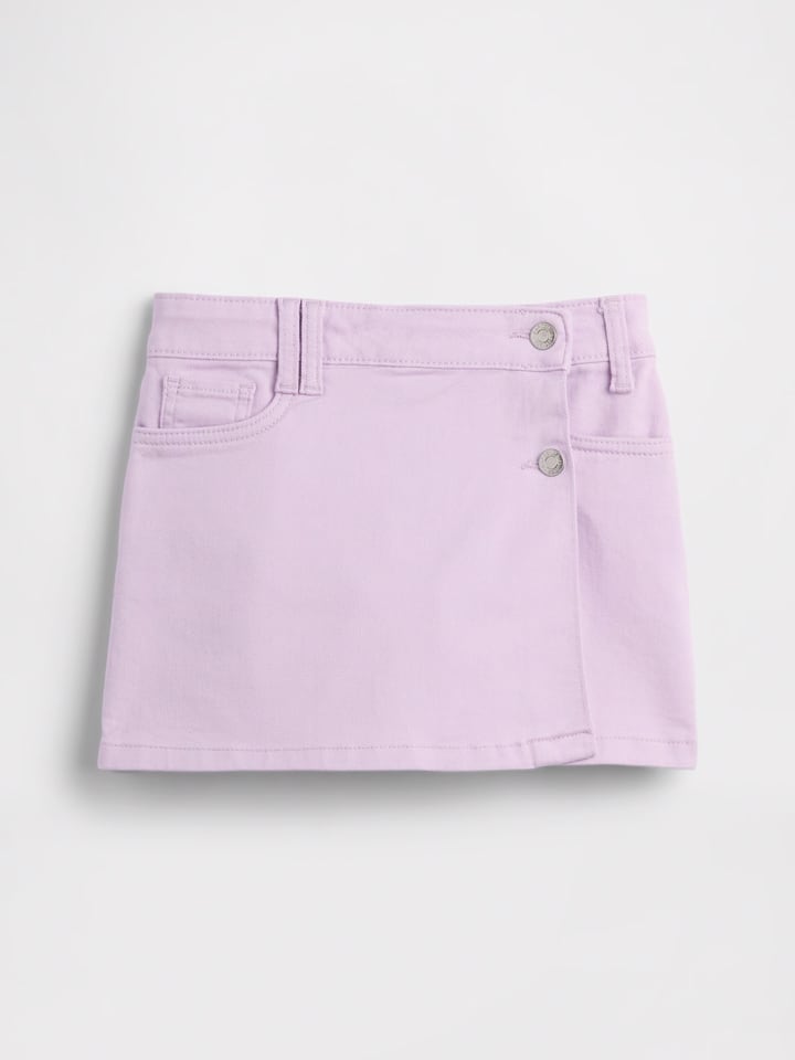 Jeansskort paars