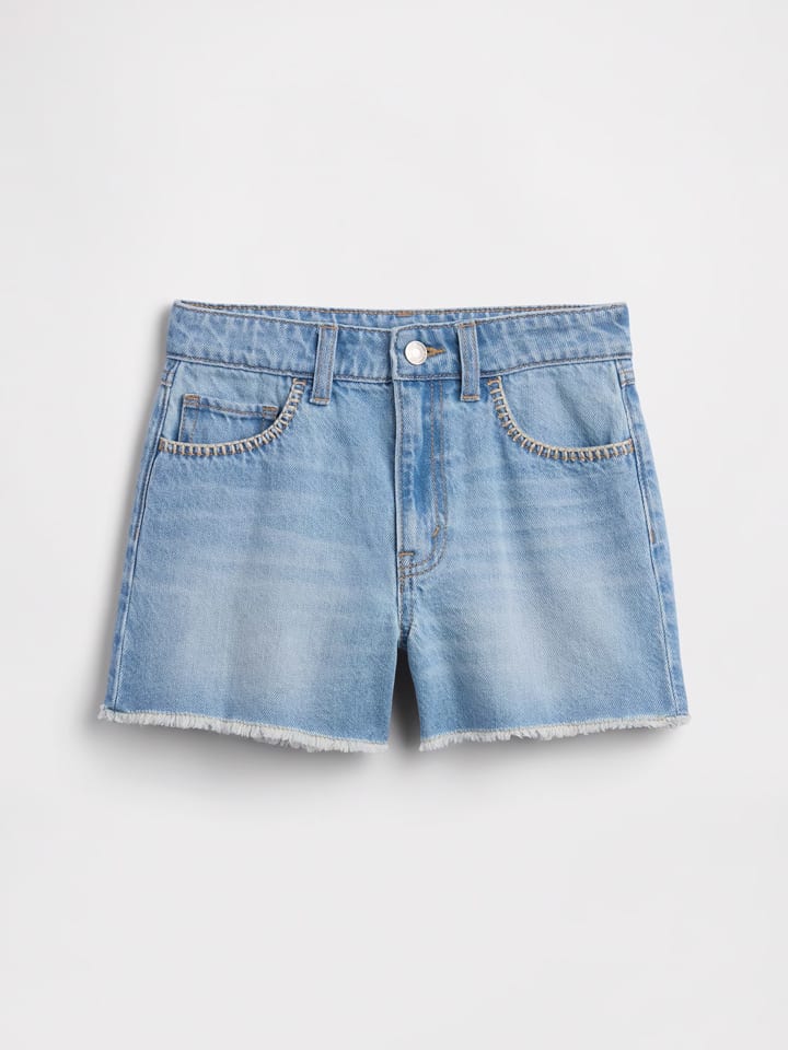 Jeans-Shorts in Hellblau