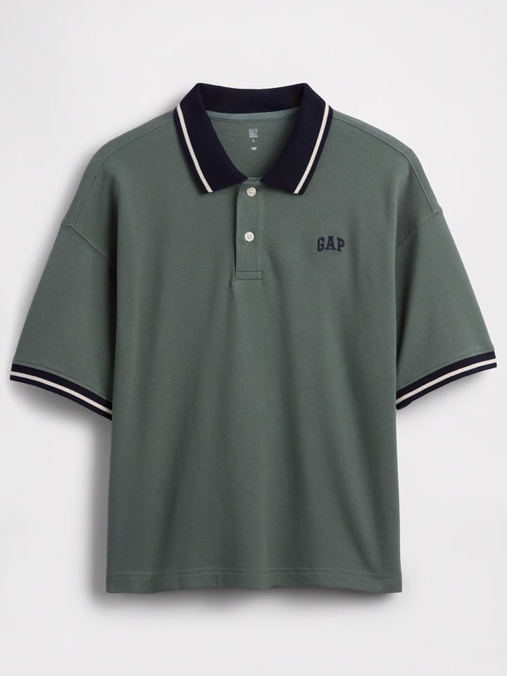Koszulka polo w kolorze zielonym