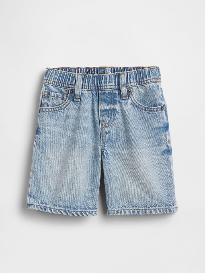 Jeans-Shorts in Hellblau