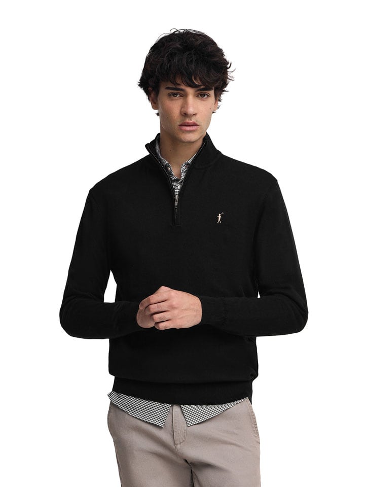 Pullover in Schwarz