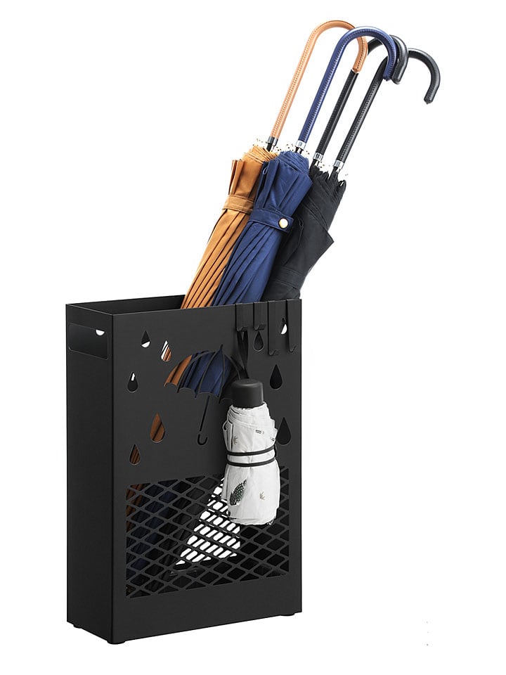 Paraplubak zwart - (B)28 x (H)41 x (D)12 cm