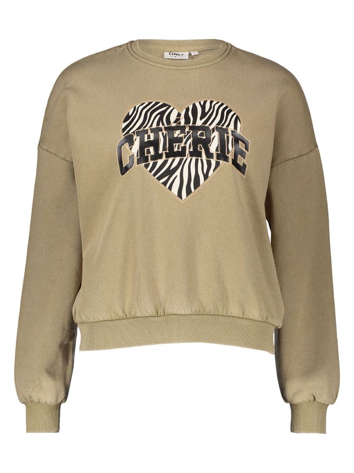 Sweatshirt beige