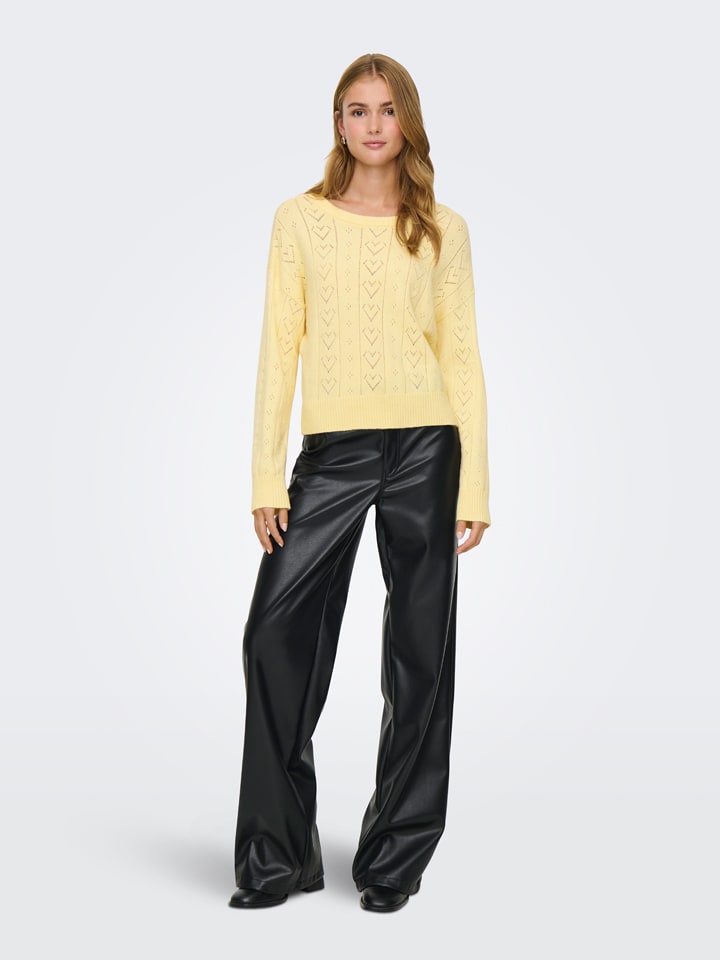 Pullover in Gelb