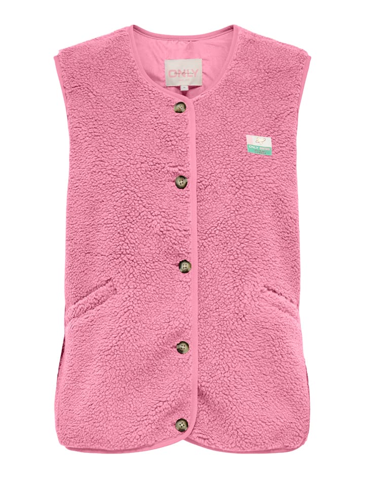 Teddyweste "Baby" in Pink