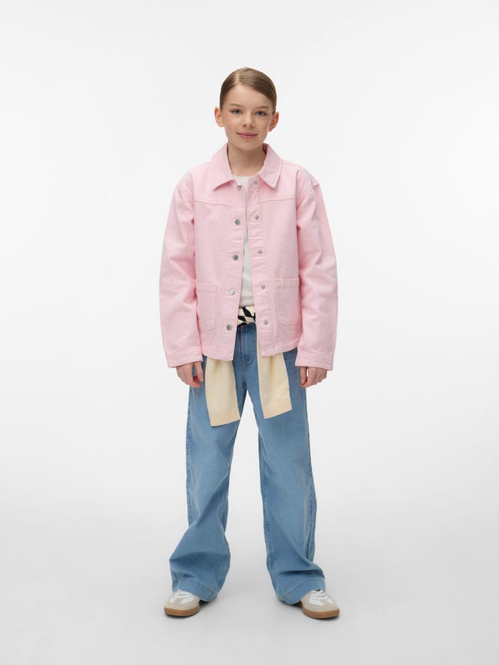 Spijkerjas "Jamie" lichtroze