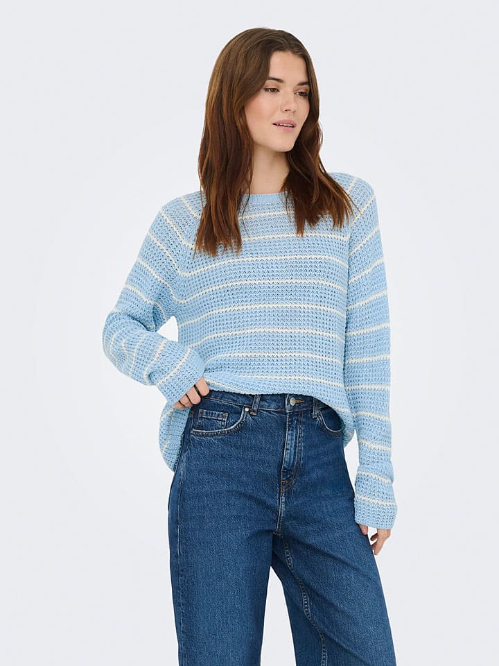 Sweter "Ellen" w kolorze niebieskim